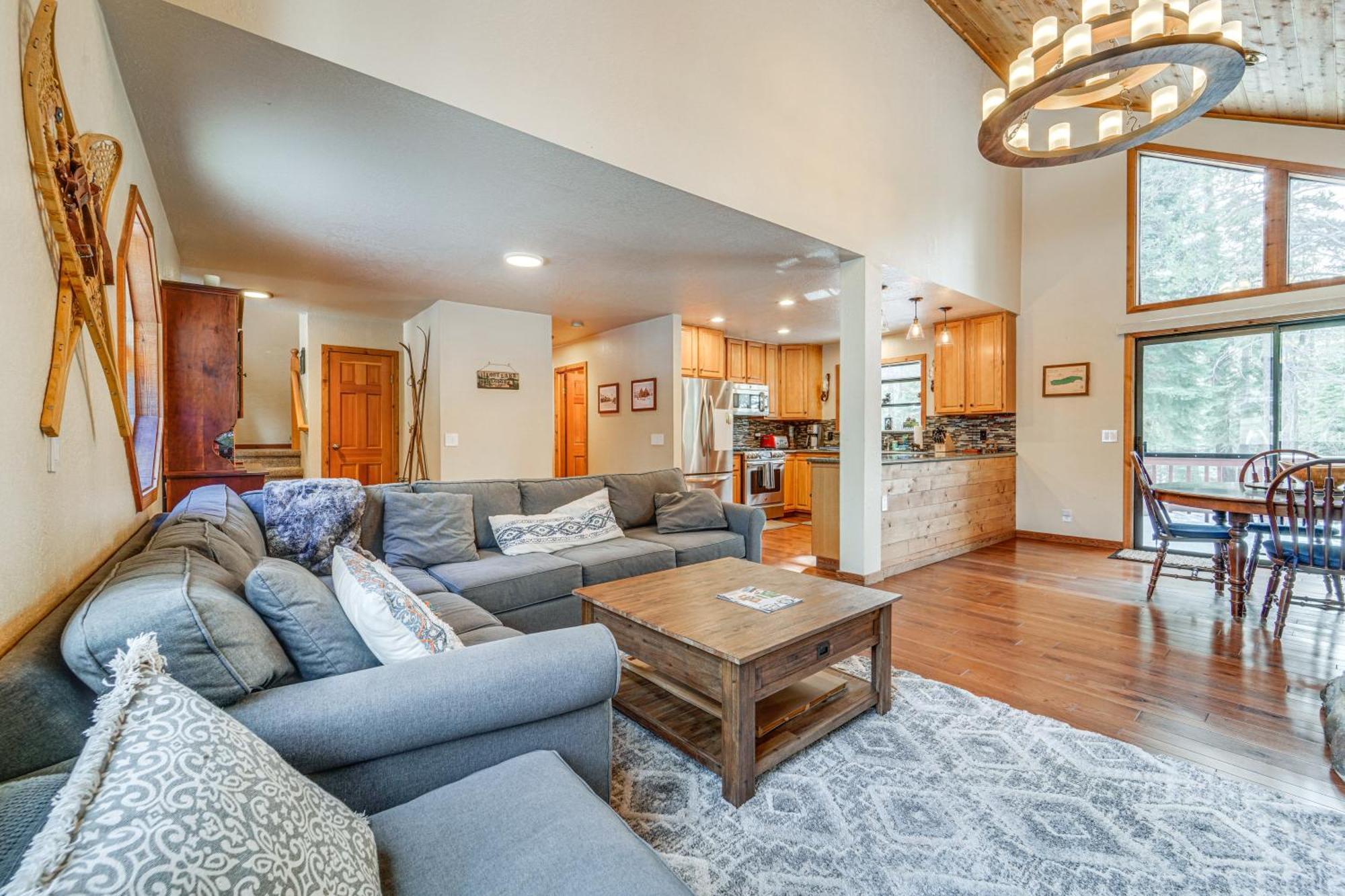 Family-Friendly Truckee Cabin In Tahoe Donner! Bagian luar foto
