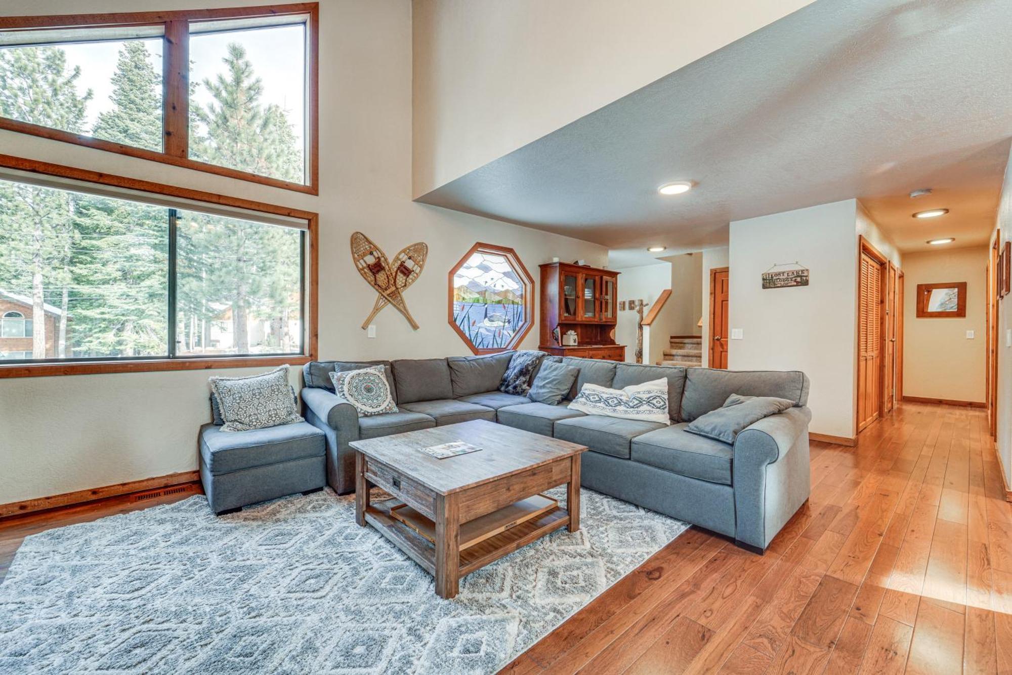Family-Friendly Truckee Cabin In Tahoe Donner! Bagian luar foto